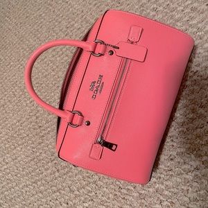 Pink coach bag